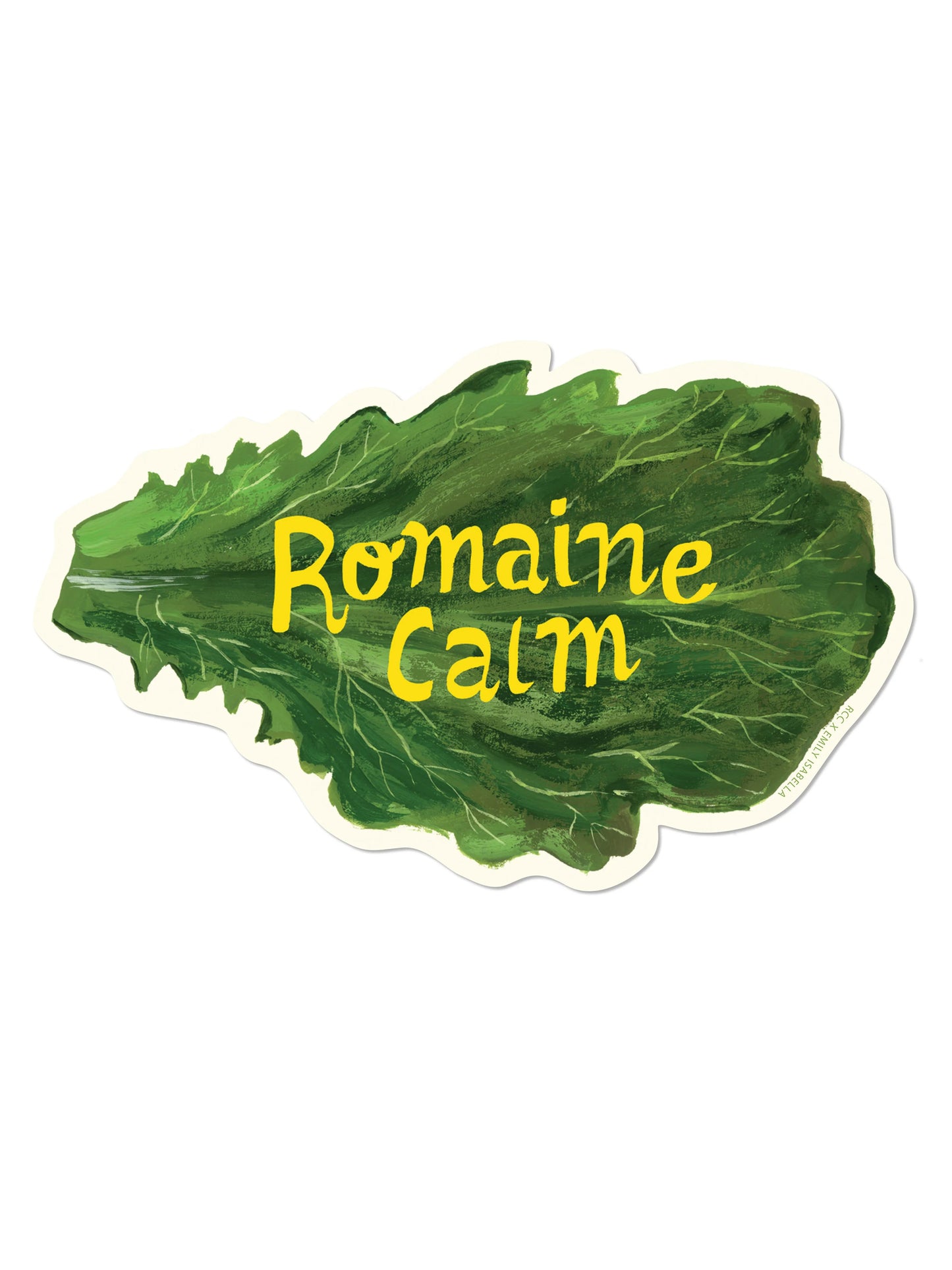 Romaine Calm Sticker