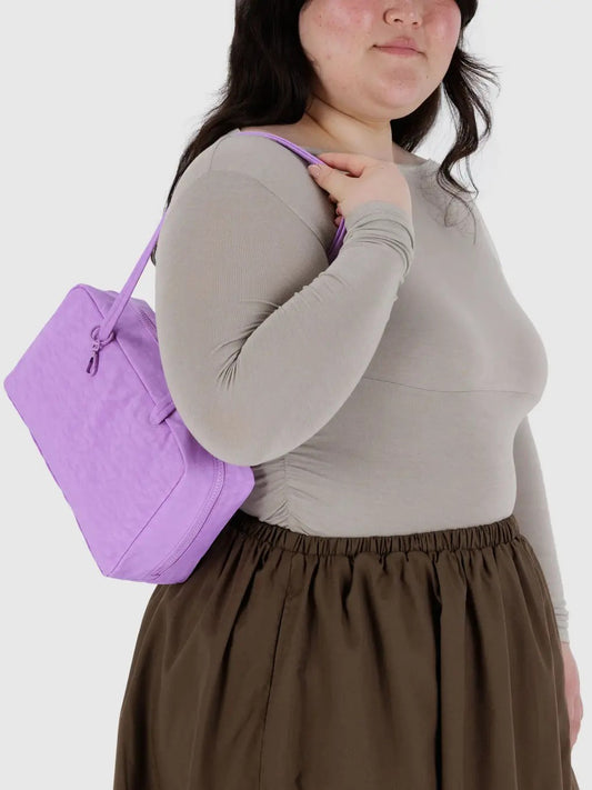 Rose Nylon Bowler Bag