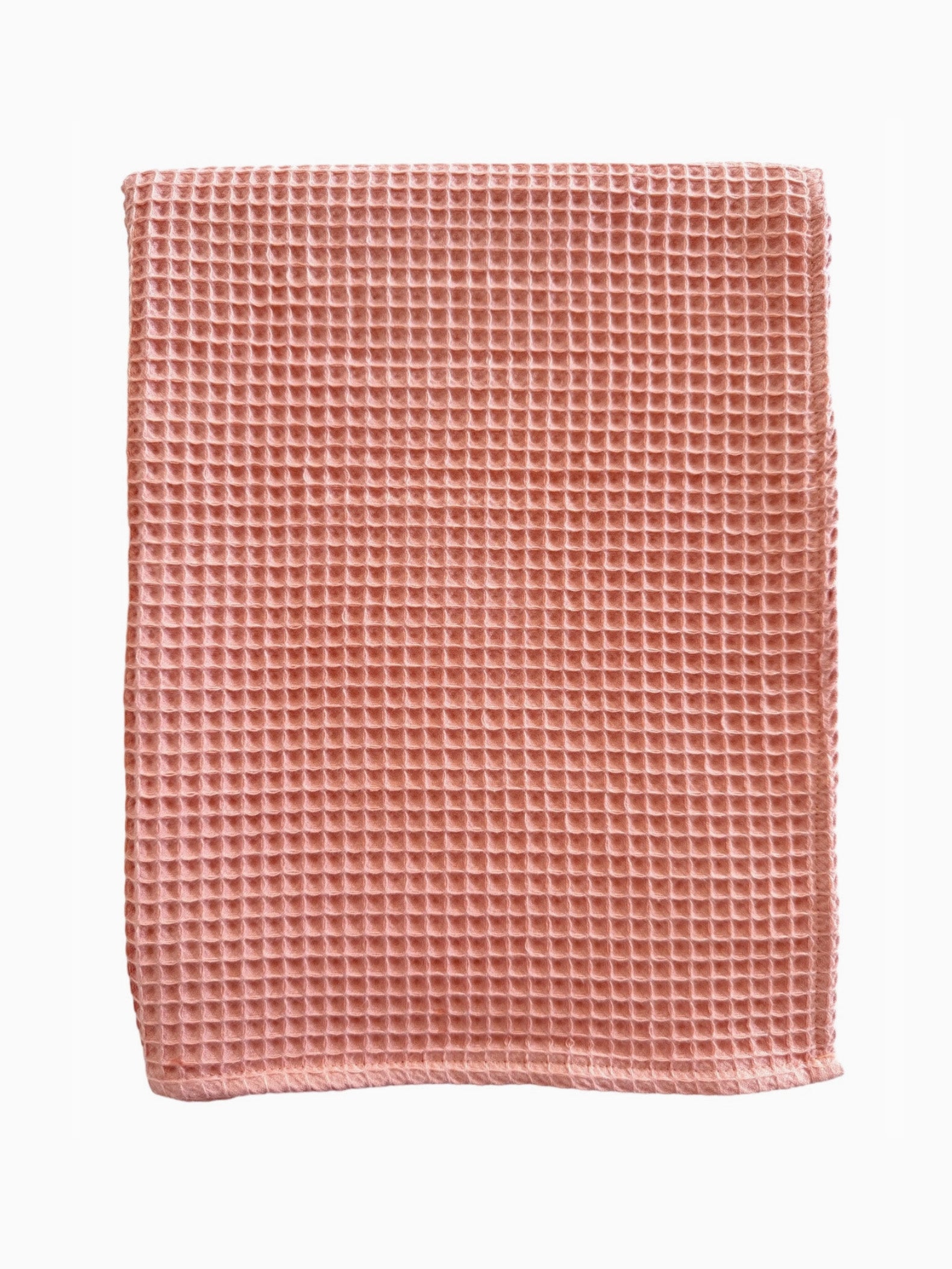 rosy waffle blanket