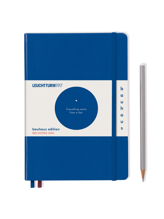 special edition royal blue hardcover dotted medium a5 notebook