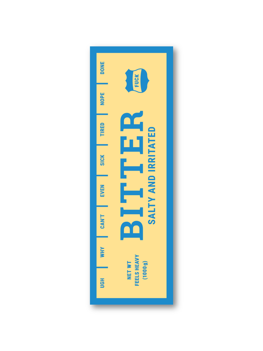Salted Butter Sticker