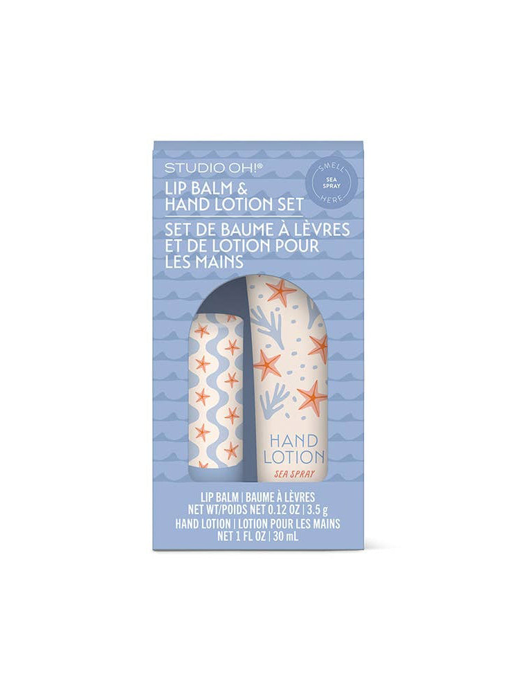 Sea Life Lip Balm & Hand Lotion Set