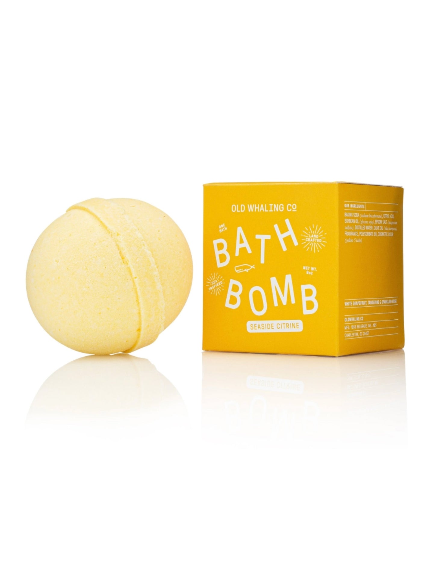 seaside citrine bath bomb