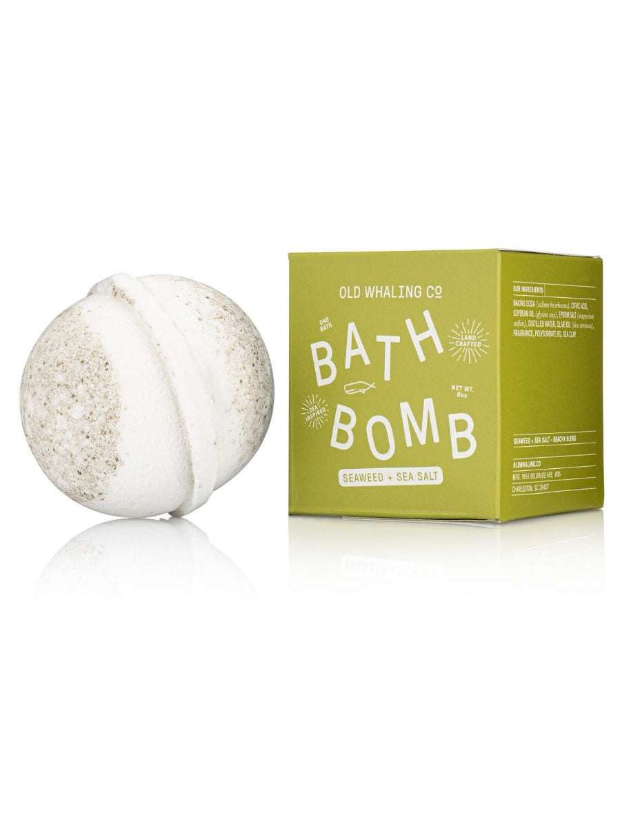 Seaweed + Sea Salt Bath Bomb