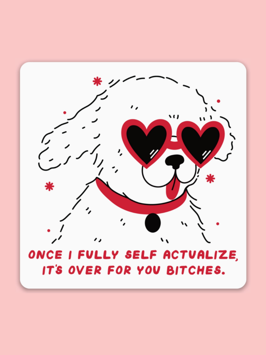 Self Actualize Sticker – Handzy Shop + Studio