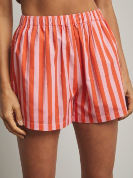 sherbet striped shorts