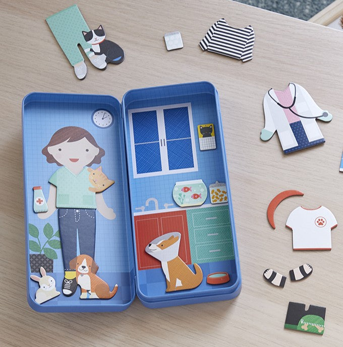 Shine Bright at the Vet Magnetic Dress-Up