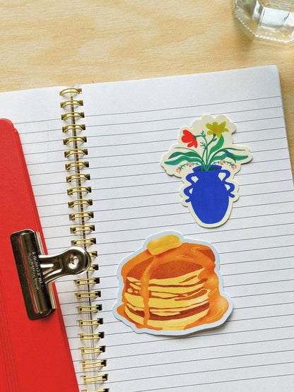 Short Stack Pancake Sticker