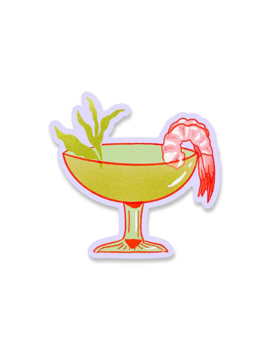 Shrimp Cocktail Sticker