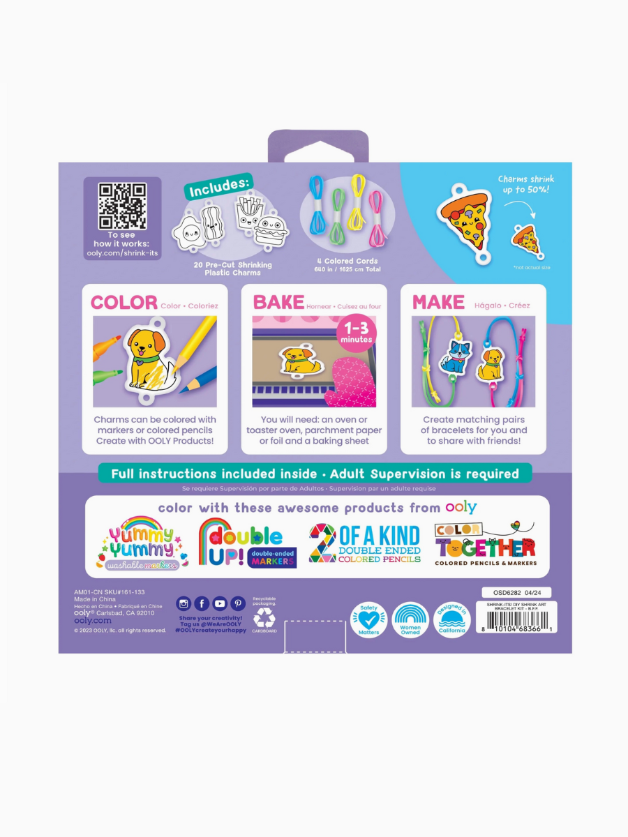 shrink-its! BFF DIY shrink art kit