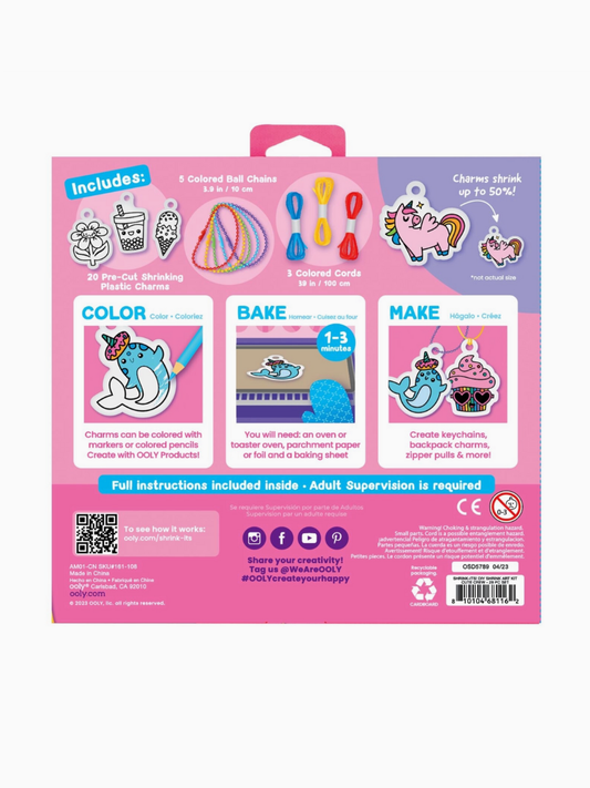 shrink its cute crew diy shrink art kit