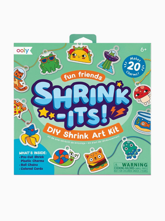 shrink it's! fun friends diy shrink art kit