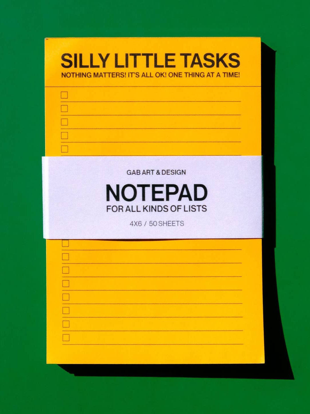 Silly Little Tasks List Notepad