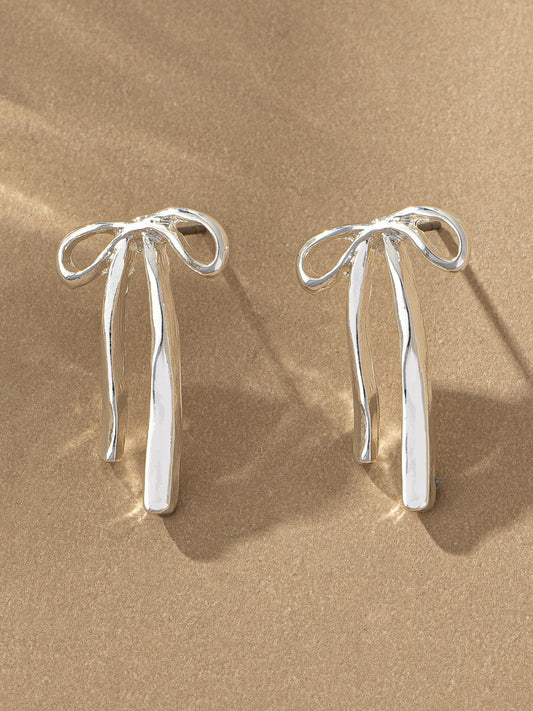 silver bow studs