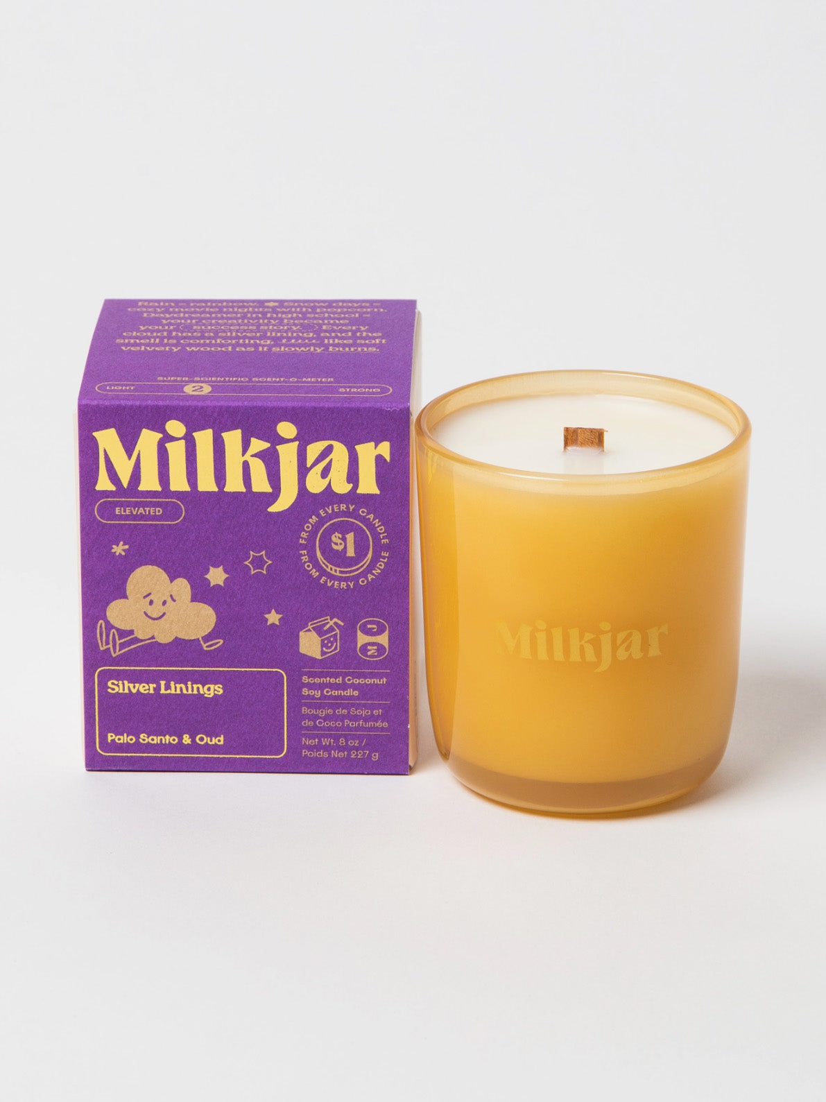 silver linings candle