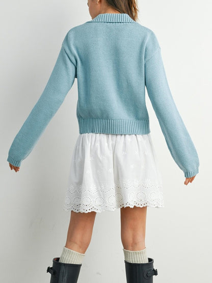 Simone Tie-Up Cardigan