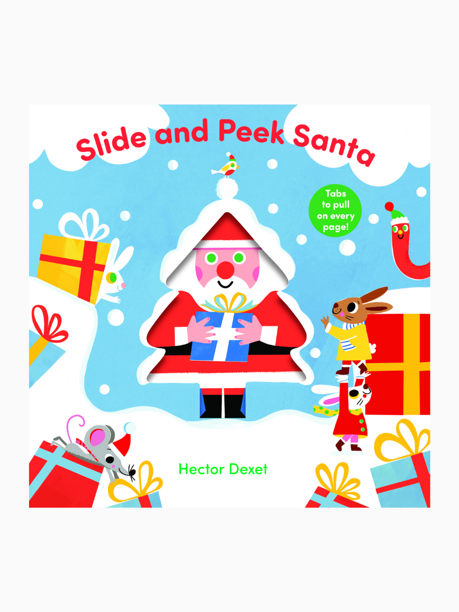 slide + peek santa