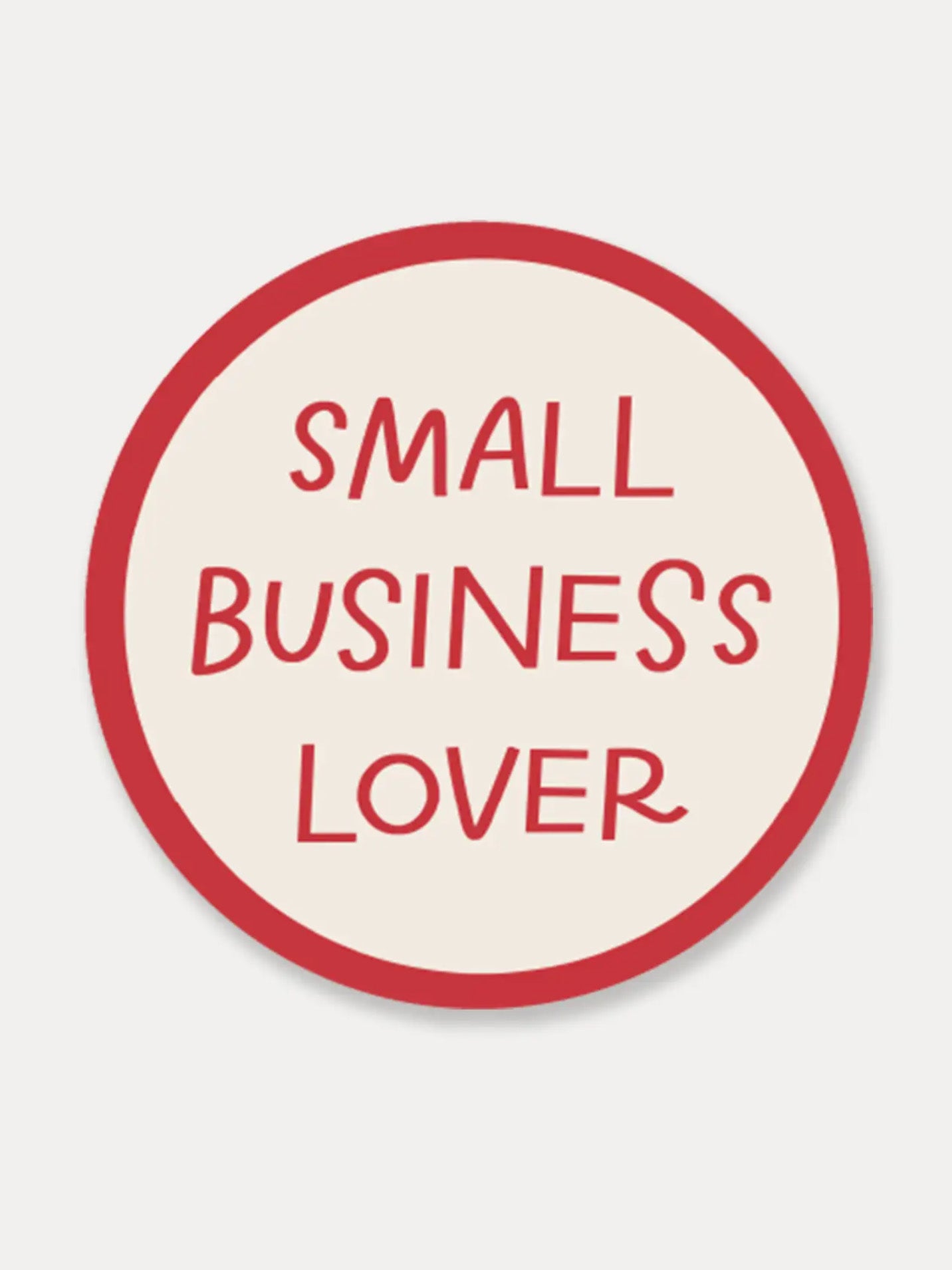 small business lover sticker