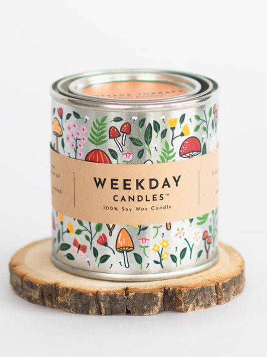 smoky cottage therapy paint tin candle