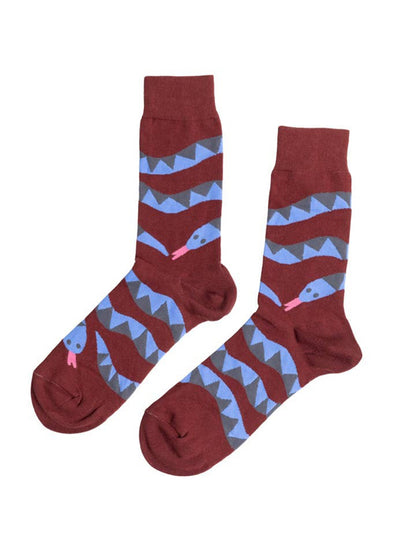 Snake Mystical Serpent Crew Socks