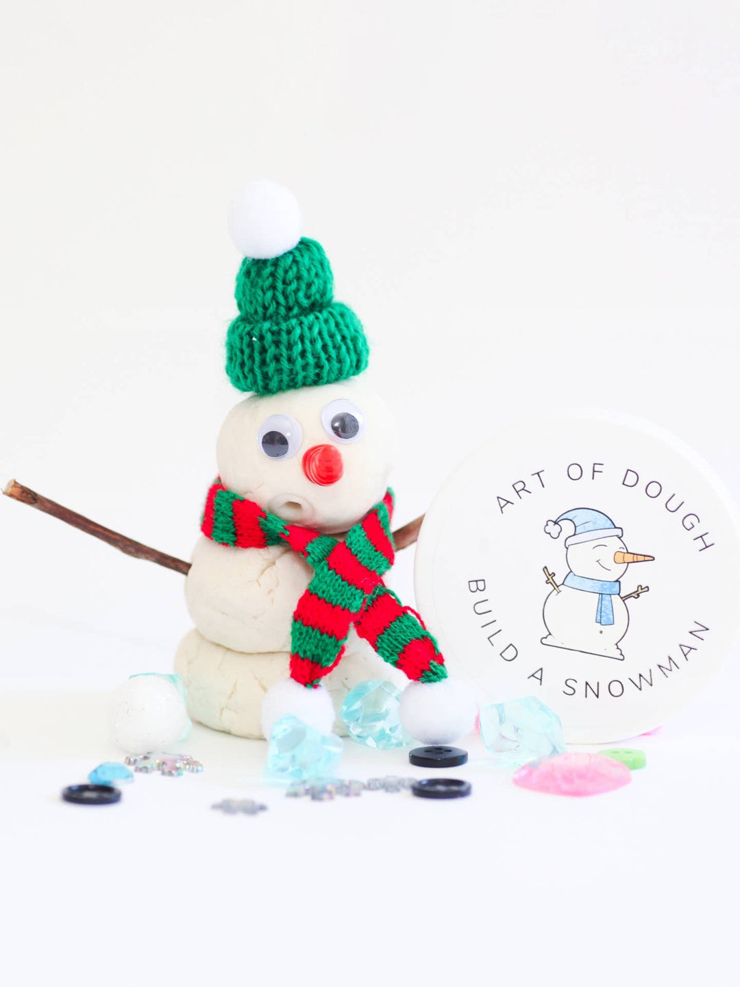 Snowman Sensory Jar