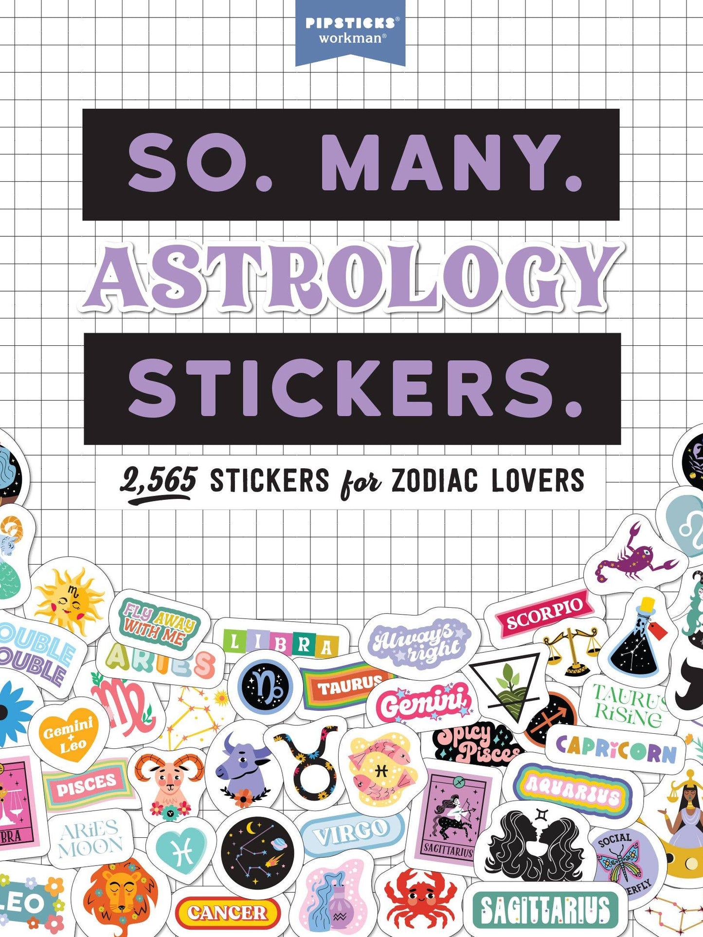 So. Many. Astrology Stickers.
