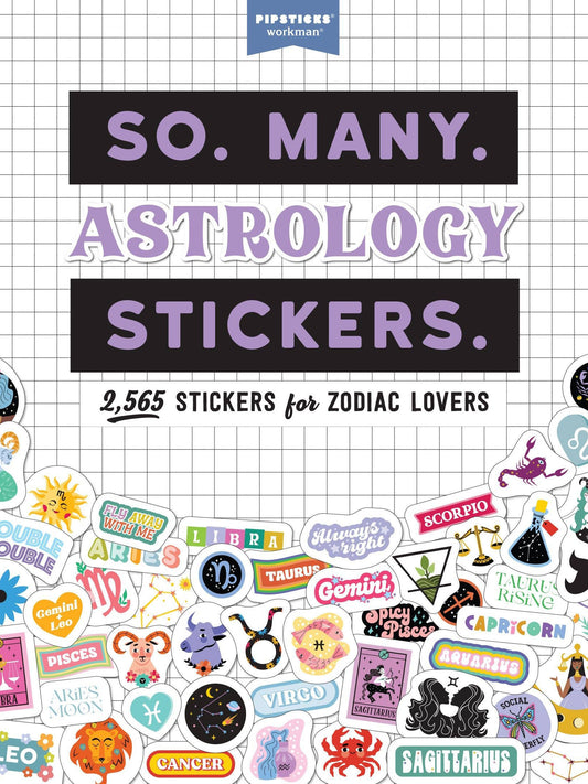So. Many. Astrology Stickers.