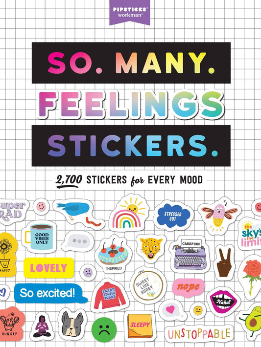 So. Many. Feelings Stickers.