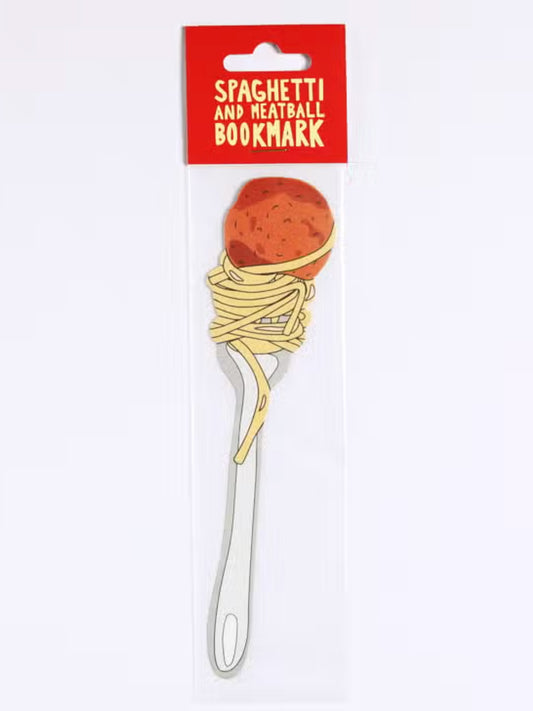 spaghetti + meatball bookmark