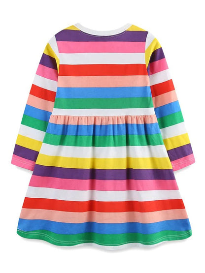 Spectral Stripe Dress