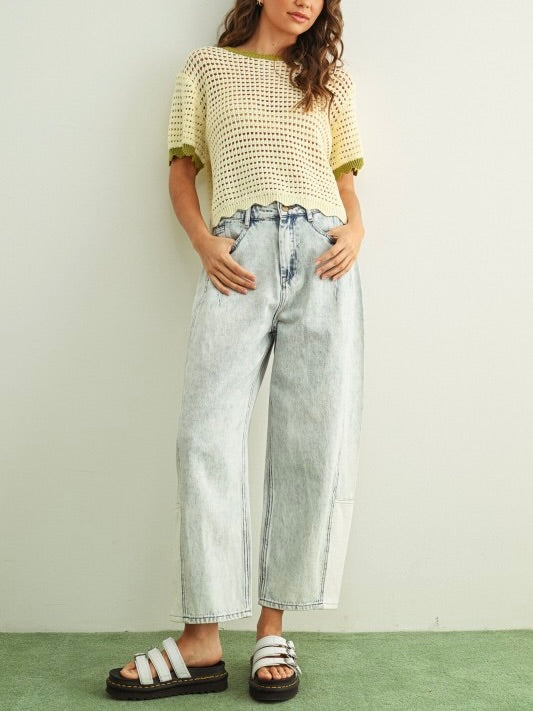 Spencer Scallop Knit Top