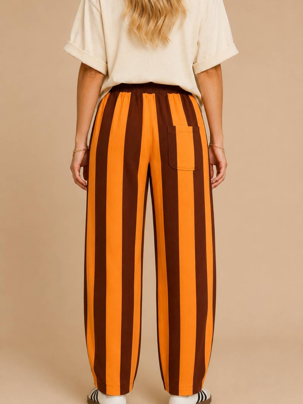 Spice Striped Wide-Leg Pants