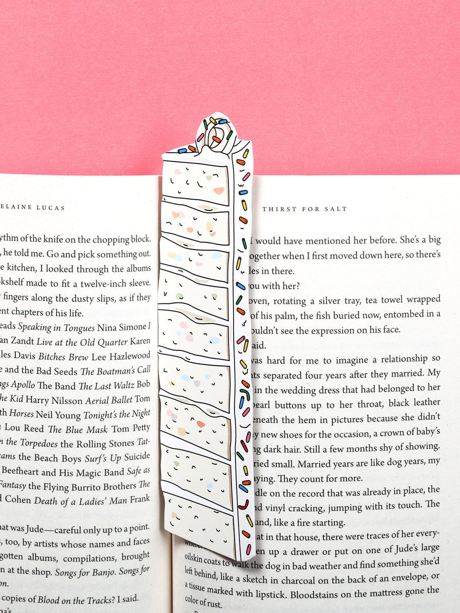 Sprinkle Cake Bookmark