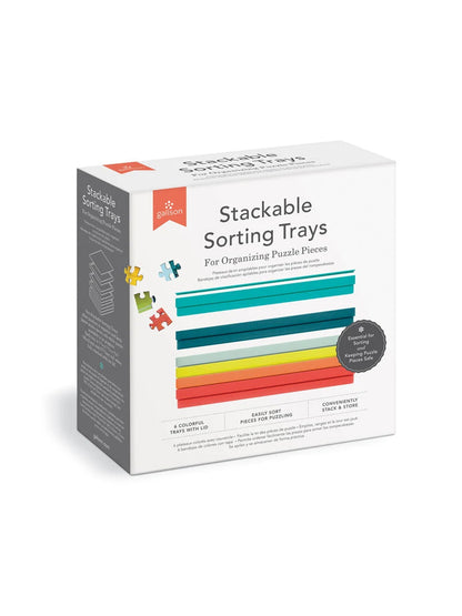 Stackable Sorting Puzzle Trays