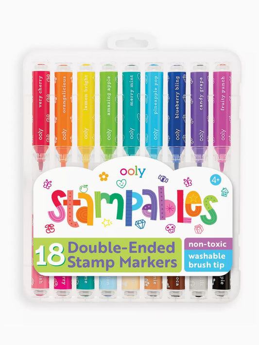 stampables double-ended scented markers