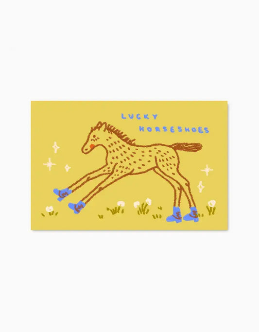 Lucky Horseshoes Sticker