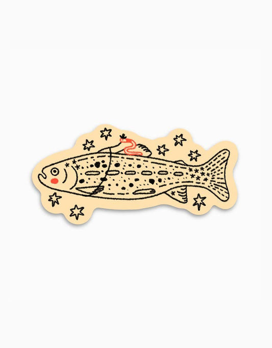 Gone Fishin' Sticker