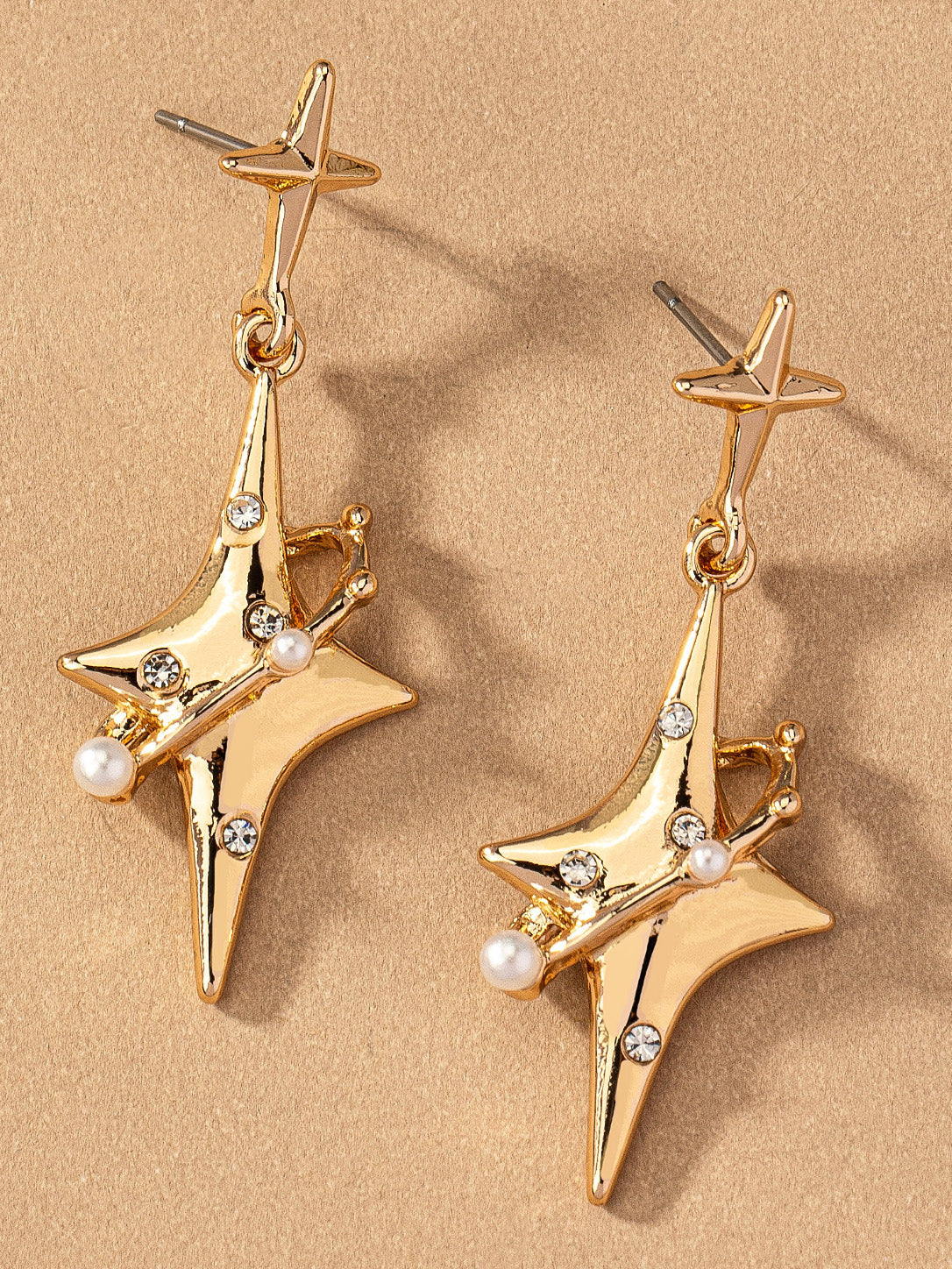 starry night drop earrings