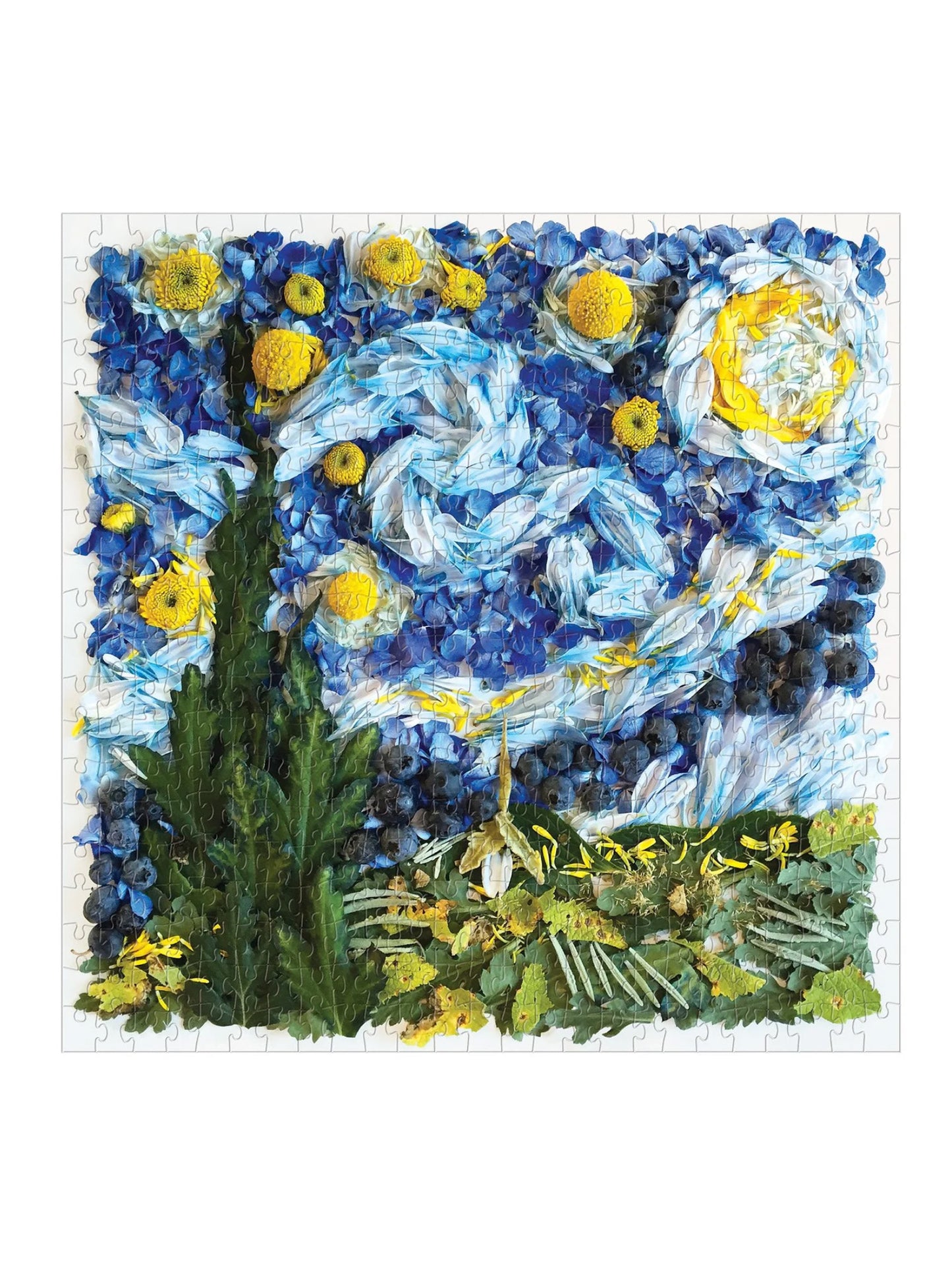 starry night petals 500 piece puzzle