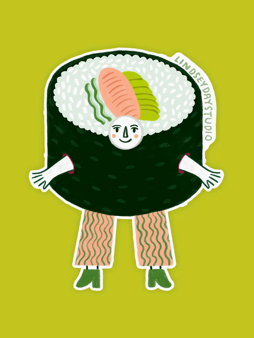 Stella Sushi Sticker