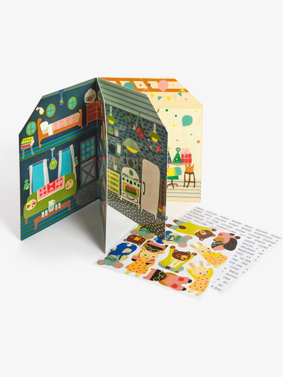 story house interactive board book