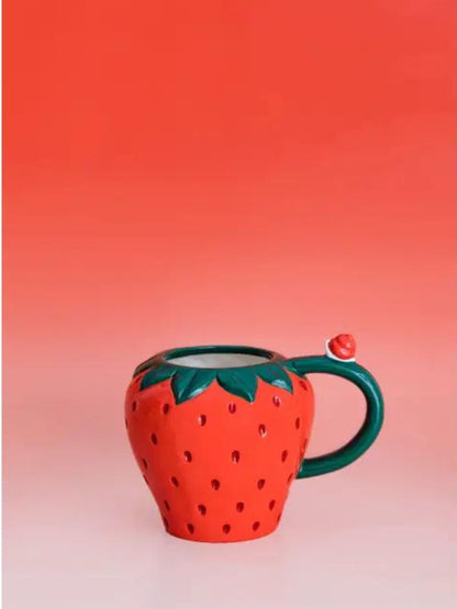 Strawberry Ceramic Mug