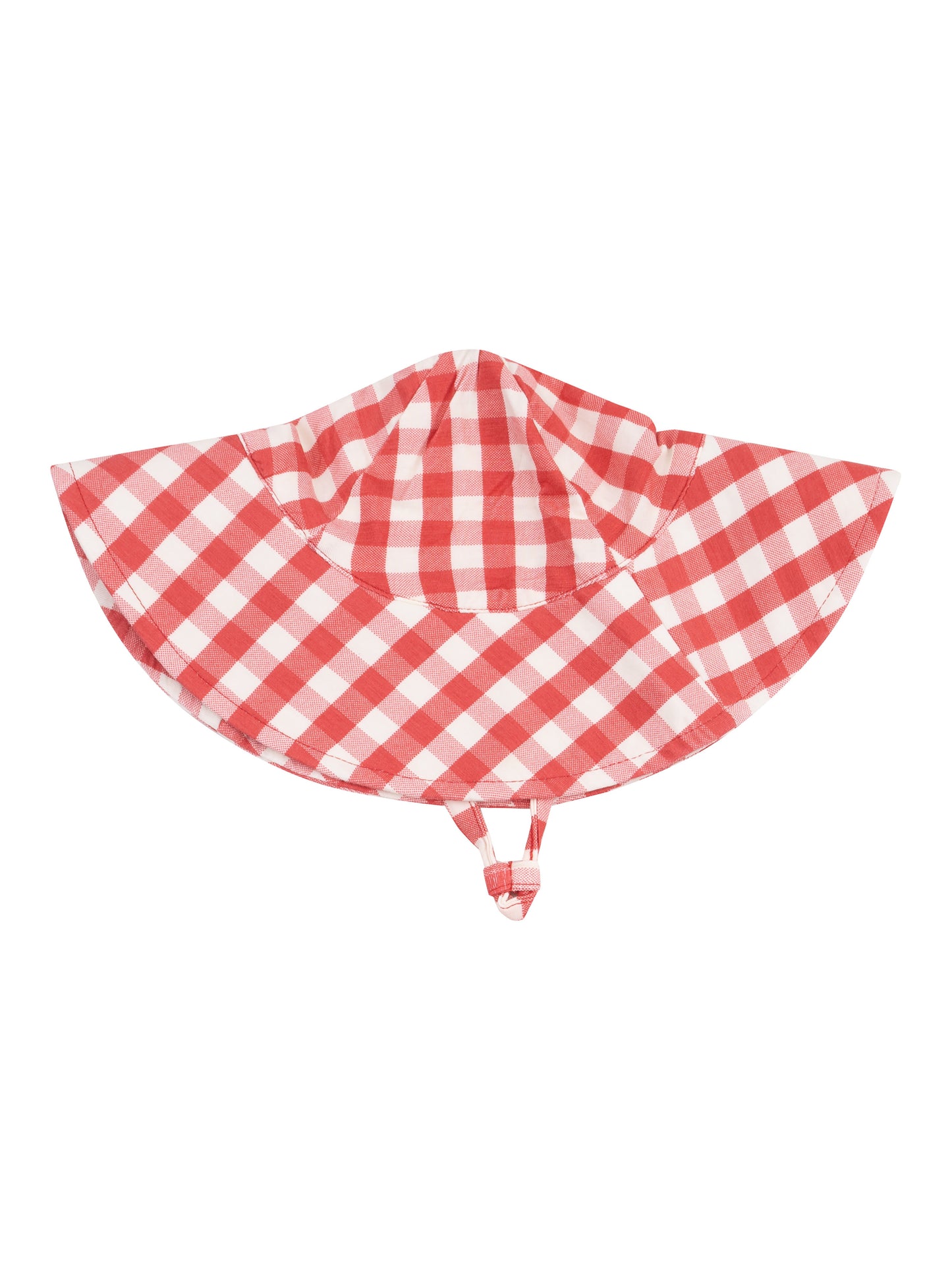 Strawberry Gingham Sunhat