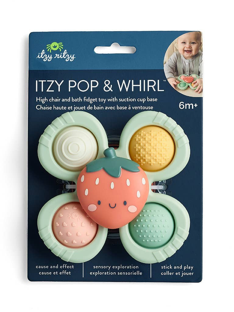 Strawberry Pop & Whirl Fidget Spinner Toy