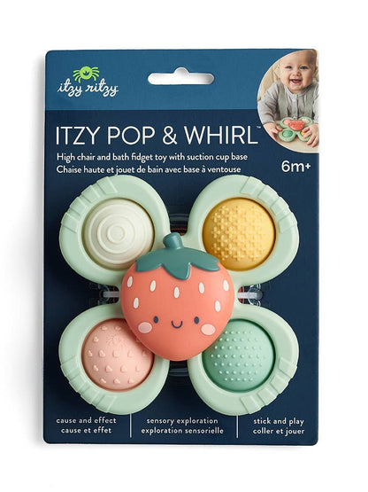 Strawberry Pop & Whirl Fidget Spinner Toy