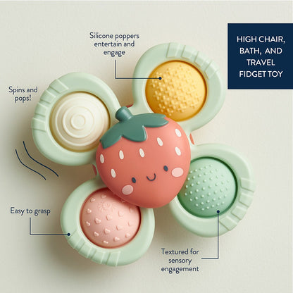 Strawberry Pop & Whirl Fidget Spinner Toy
