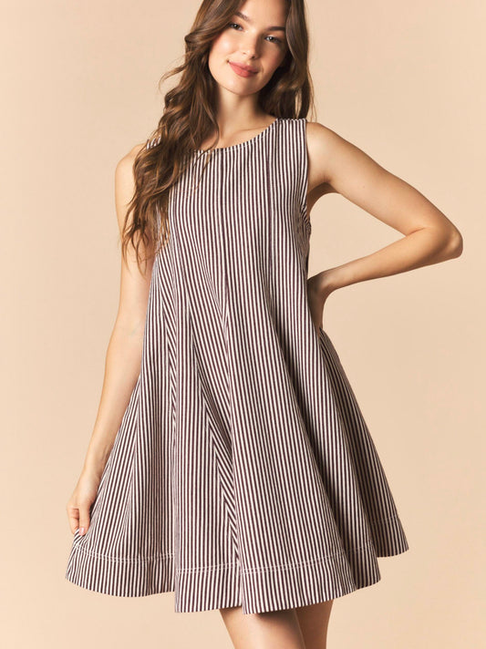 Stripe Shift Dress