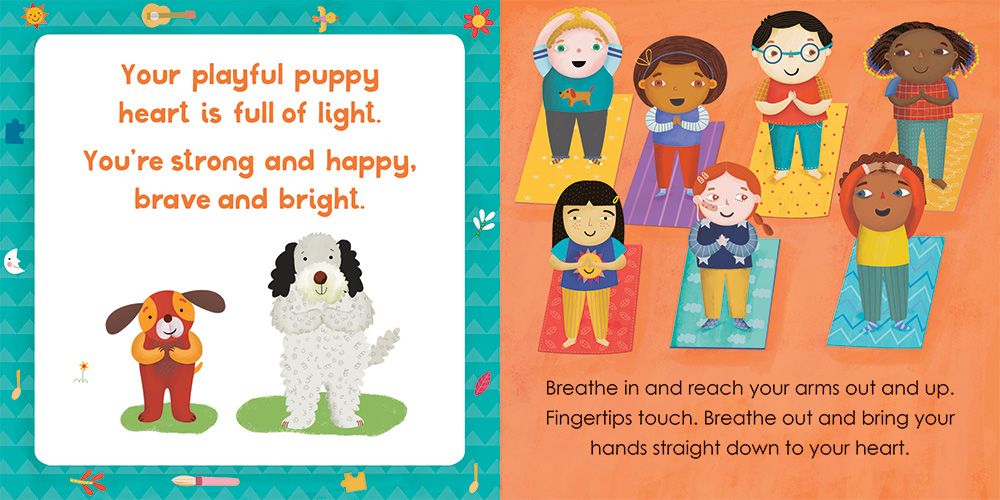 Strong Puppy Yoga Tots