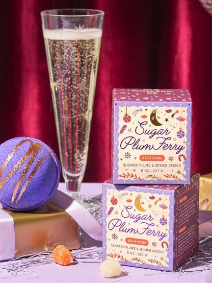 Sugar Plum Ferry Bath Bomb
