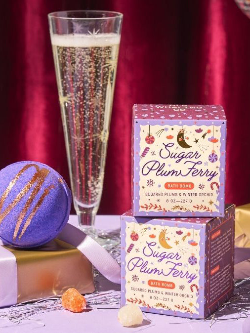 Sugar Plum Ferry Bath Bomb